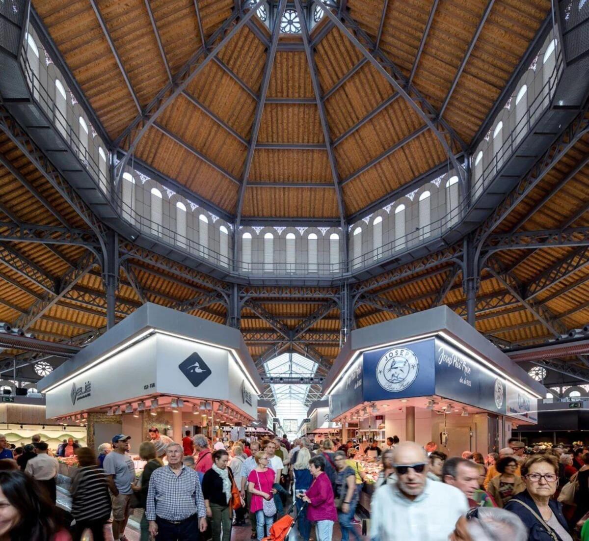 Mercat Sant Antoni 1 Barcelona Exteriér fotografie